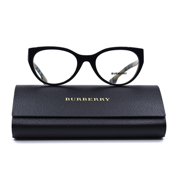 BURBERRY BE2289F 3773 BLACK AUTHENTIC WOMEN'S EYEGLASSES - Picture 4 of 12